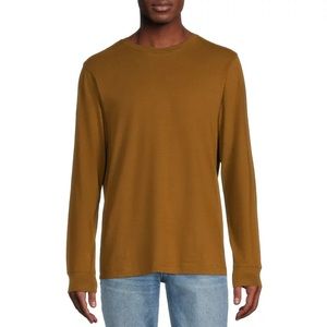 Brown George Long Sleeve T-Shirt